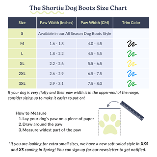 The Shortie Soft Sole Dog Shoes / Boots